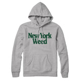 New York Weed Hoodie-Allegiant Goods Co. Vintage Sports Apparel
