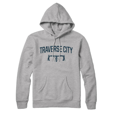 Traverse City Cycling in Heather Grey Color