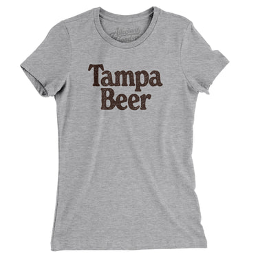 Tampa Beer Women's T-Shirt-Allegiant Goods Co. Vintage Sports Apparel