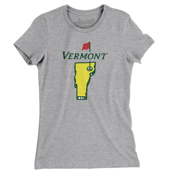 Vermont Golf Women's T-Shirt-Allegiant Goods Co. Vintage Sports Apparel
