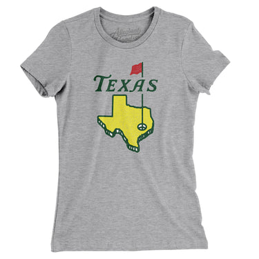 Texas Golf Women's T-Shirt-Allegiant Goods Co. Vintage Sports Apparel