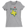 Texas Golf Women's T-Shirt-Heather Grey-Allegiant Goods Co. Vintage Sports Apparel