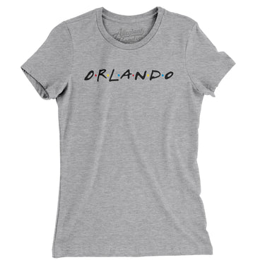 Orlando Friends Women's T-Shirt-Allegiant Goods Co. Vintage Sports Apparel