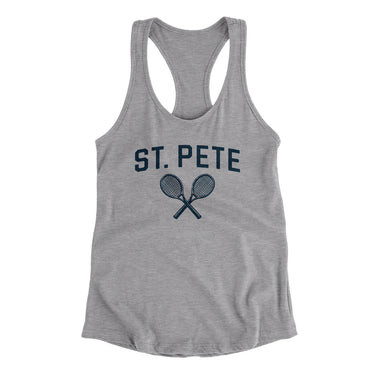 St. Pete Tennis in Heather Grey Color