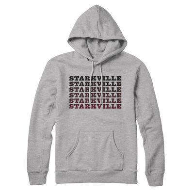 Starkville Repeat Hoodie-Heather Grey-Allegiant Goods Co. Vintage Sports Apparel