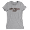 New Mexico Beer Women's T-Shirt-Heather Grey-Allegiant Goods Co. Vintage Sports Apparel
