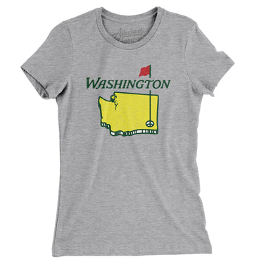 Washington Golf Women's T-Shirt-Allegiant Goods Co. Vintage Sports Apparel