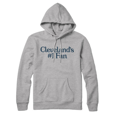 Cleveland's Number 1 Fan Hoodie-Allegiant Goods Co. Vintage Sports Apparel