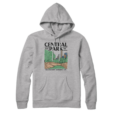 Central Park Hoodie-Allegiant Goods Co. Vintage Sports Apparel