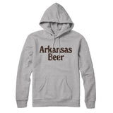 Arkansas Beer Hoodie-Allegiant Goods Co. Vintage Sports Apparel