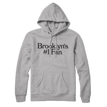 Brooklyn's Number 1 Fan Hoodie-Allegiant Goods Co. Vintage Sports Apparel