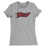 Portland Pennant Women's T-Shirt-Allegiant Goods Co. Vintage Sports Apparel