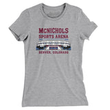 Mcnichols Sports Arena Women's T-Shirt-Allegiant Goods Co. Vintage Sports Apparel