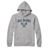 Gulf Shores Tennis Hoodie-Heather Grey-Allegiant Goods Co. Vintage Sports Apparel