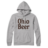 Ohio Beer Hoodie-Allegiant Goods Co. Vintage Sports Apparel