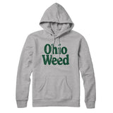 Ohio Weed Hoodie-Allegiant Goods Co. Vintage Sports Apparel