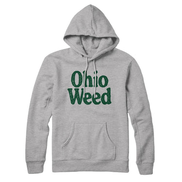 Ohio Weed Hoodie-Allegiant Goods Co. Vintage Sports Apparel