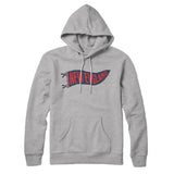 New England Pennant Hoodie-Allegiant Goods Co. Vintage Sports Apparel