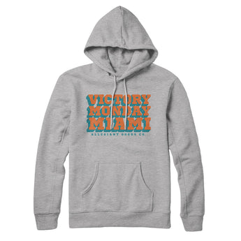 Victory Monday Miami Hoodie-Allegiant Goods Co. Vintage Sports Apparel