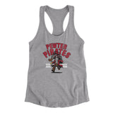 Pewter Pirates Women's Racerback Tank-Allegiant Goods Co. Vintage Sports Apparel
