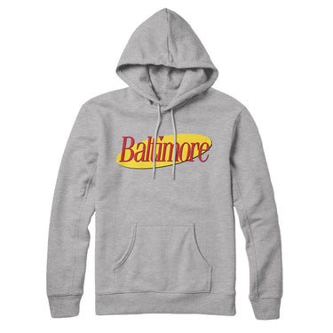 Baltimore Seinfeld Hoodie-Allegiant Goods Co. Vintage Sports Apparel