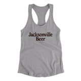 Jacksonville Beer Women's Racerback Tank-Allegiant Goods Co. Vintage Sports Apparel