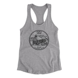 Iowa State Quarter Women's Racerback Tank-Allegiant Goods Co. Vintage Sports Apparel