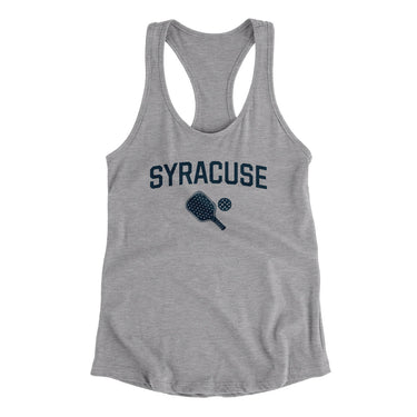 Syracuse Pickleball in Heather Grey Color