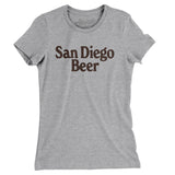 San Diego Beer Women's T-Shirt-Allegiant Goods Co. Vintage Sports Apparel