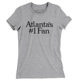 Atlanta's Number 1 Fan Women's T-Shirt-Allegiant Goods Co. Vintage Sports Apparel