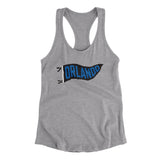 Orlando Pennant Women's Racerback Tank-Allegiant Goods Co. Vintage Sports Apparel