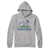 I Have A Tee Time In South Dakota Hoodie-Heather Grey-Allegiant Goods Co. Vintage Sports Apparel