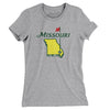 Missouri Golf Women's T-Shirt-Heather Grey-Allegiant Goods Co. Vintage Sports Apparel