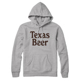 Texas Beer Hoodie-Allegiant Goods Co. Vintage Sports Apparel