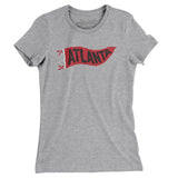 Atlanta Pennant Women's T-Shirt-Allegiant Goods Co. Vintage Sports Apparel