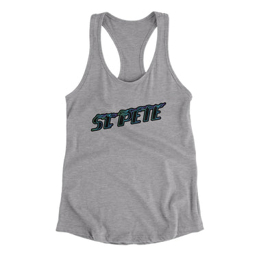 St. Pete Connect Women's Racerback Tank-Allegiant Goods Co. Vintage Sports Apparel
