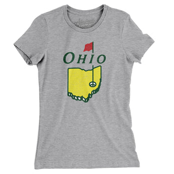Ohio Golf Women's T-Shirt-Allegiant Goods Co. Vintage Sports Apparel