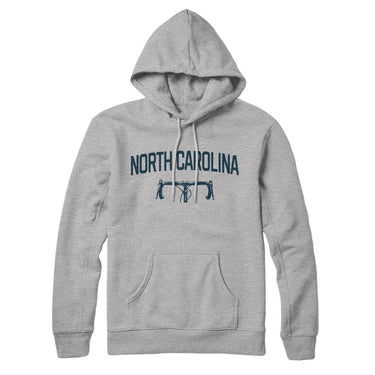 North Carolina Cycling in Heather Grey Color