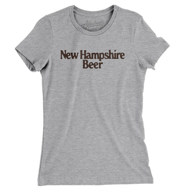 New Hampshire Beer Women's T-Shirt-Allegiant Goods Co. Vintage Sports Apparel