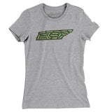 Tennessee Golf Course Map Women's T-Shirt-Heather Grey-Allegiant Goods Co. Vintage Sports Apparel