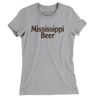 Mississippi Beer Women's T-Shirt-Allegiant Goods Co. Vintage Sports Apparel
