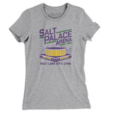 Salt Palace Arena Women's T-Shirt-Allegiant Goods Co. Vintage Sports Apparel