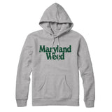 Maryland Weed Hoodie-Allegiant Goods Co. Vintage Sports Apparel