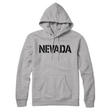 Nevada Military Stencil Hoodie-Allegiant Goods Co. Vintage Sports Apparel