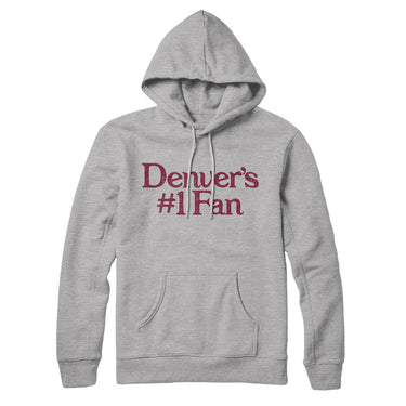 Denver's Number 1 Fan Hoodie-Allegiant Goods Co. Vintage Sports Apparel