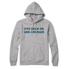 I've Been To Los Angeles Hoodie-Heather Grey-Allegiant Goods Co. Vintage Sports Apparel