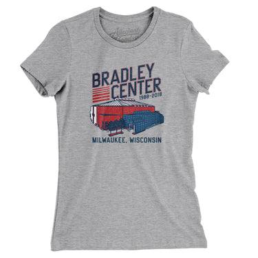Bradley Center Women's T-Shirt-Allegiant Goods Co. Vintage Sports Apparel