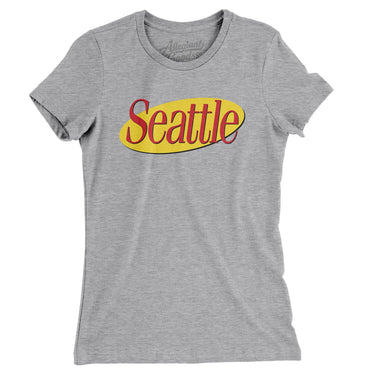 Seattle Seinfeld Women's T-Shirt-Allegiant Goods Co. Vintage Sports Apparel