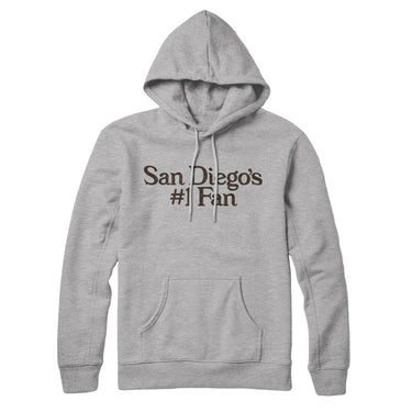 San Diego's Number 1 Fan Hoodie-Allegiant Goods Co. Vintage Sports Apparel