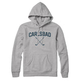 Carlsbad Golf Hoodie-Heather Grey-Allegiant Goods Co. Vintage Sports Apparel